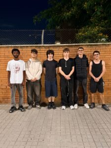 Alunos da INSIGNARE durante os estágios Erasmus+ em Barcelona