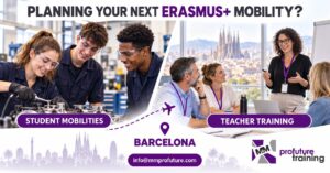 Discover our practical Erasmus+ teacher training courses in Barcelona and experience learning, collaboration and professional development with M&M Profuture Training.