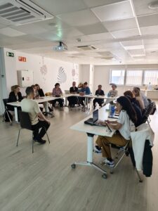 Mental health and digital wellbeing training session organised by M&M Profuture Training